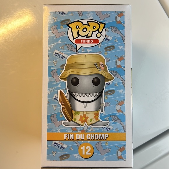 Funko Pop! Fin Du Chomp 12 Funko Shop Exclusive Protector Funko 20th Anniversary - Picture 4 of 8